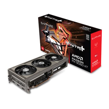 Sapphire Radeon RX 9060 XT NITRO+ 16GB GDDR6 Graphics Card, RDNA4, 2048 Streams, 3320MHz Boost