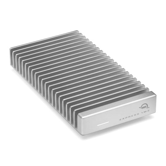 OWC - Other World Computing OWC Express 1M2 Storage Enclosure, USB4 (40GB/s), Bus-Powered, Aluminium, Supports NVMe M.2 2230 / 2242 / 2280