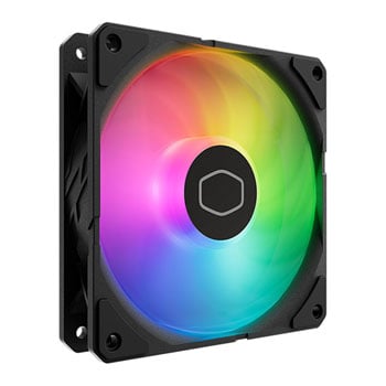 Cooler Master 120mm Cooler Master SickleFlow Edge 120 ARGB, Black, 7 Blade, Loop Dynamic Bearing, 2500RPM, 70.7CFM Airflow, 32.8 dBA