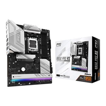 ASRock Refurbished ASRock B850 Pro RS, AMD B850, AM5, DDR5, PCIe 5.0, 4x M.2, 2.5 GbE, USB 3.2 Gen2, AMD EXPO, ATX