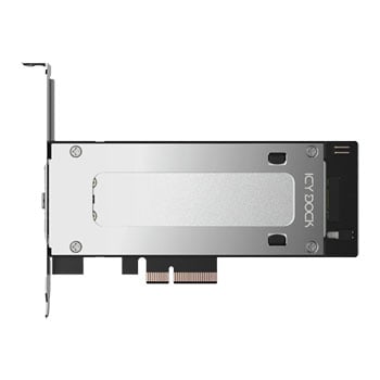 ICY DOCK ExpressSlot Elite MB840M5P-B Removable M.2 NVMe SSD to PCIe 5.0 x4 Adapter for PCIe Expansion Slot