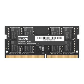 klevv 16GB Klevv DDR4 SODIMM RAM Module, PC4-25600 (3200), Non-ECC Unbuffered, CAS 22, 1.2V, OEM