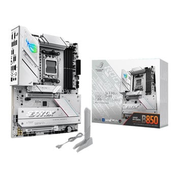 ASUS Refurbished ASUS ROG STRIX B850-A GAMING WiFi, AMD B850, AM5, DDR5, PCIe 5.0, 4 x M.2, 2.5G/WiFi7, USB 20Gbps, AMD EXPO
