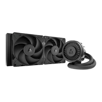 Arctic Liquid Freezer III Pro 280 AIO Hydro CPU Cooler, Black, 2x140mm P14 Pro, 60mm VRM Fan, Intel/AMD