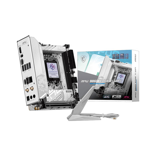 MSI MPG B860I EDGE TI WiFi, Intel B860, S 1851, DDR5, PCIe 5.0, 2x M.2, 5G LAN, WiFi7, TB4, mITX