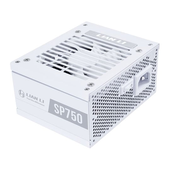 Lian Li 750W Lian Li SP750 V2 GOLD Fully Modular, 80 PLUS Gold, Single Rail, 62A, 92mm Fan, SFX PSU, White