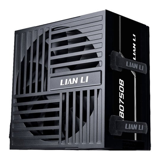 Lian Li 750W Lian Li RB 750B, Fully Wired, 80PLUS Bronze, Single Rail, 62.5A, 135mm Fan, ATX 3.1, Velcro Straps