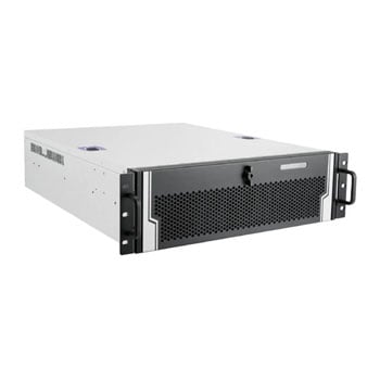 In Win In-Win IW-R300-01N 3U Rackmount Chassis, 4x 5.25" Bays, 2x 2.5" Bays, 1x 80mm Fan, ATX, SSI-CEB