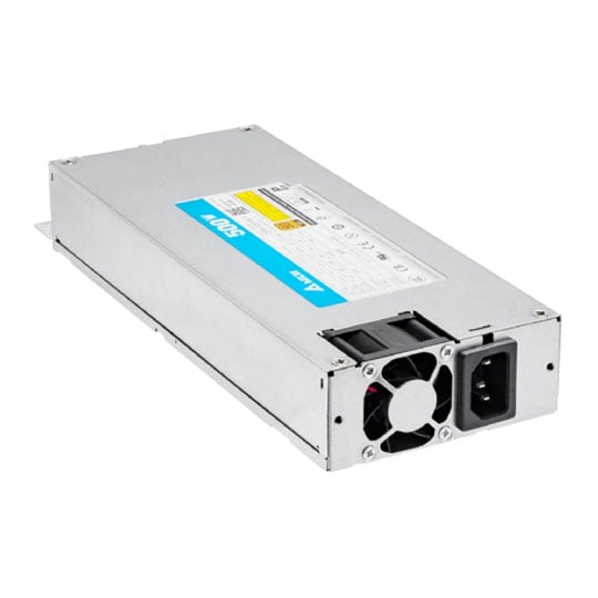 In Win 500W In-Win DELTA 1U Power Supply, Single Rail, 35A, 80 PLUS Gold, 1 x 40mm Fan, Active Cooling