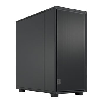 Fractal Design Epoch XL Solid Mid Tower Chassis, Black, 3x 140mm Fans, USB 3.2, Back-Connect, mITX / mATX / ATX / E-ATX