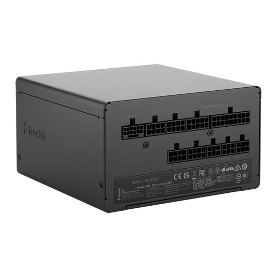 Fractal Design 750W Fractal Design Ion 3 Gold Power Supply, Black, Fully Modular, 80 PLUS Gold, Single Rail, 140mm Fan, ATX 3.1