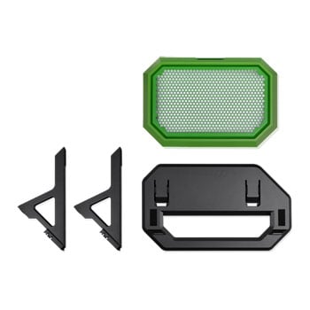 ThermalTake Chassis Stand Kit, Lightyear Green, includes a Bottom Cover and a Display Stand for The Tower 600 Case