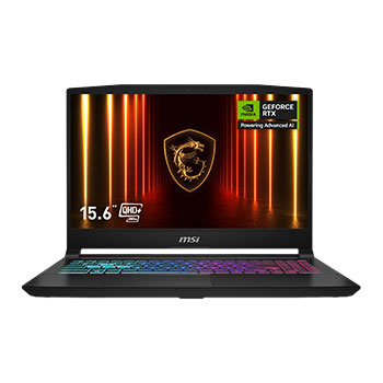 MSI 15.6" MSI Katana 15 HX Laptop, QHD 165Hz, Core i7 14650HX, 16GB DDR5, 1TB NVMe SSD, 8GB GeForce RTX 5070, USB, Win11