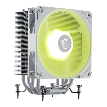 MSI MAG COREFROZR AA13 CPU Cooler, Single Tower, 1x 120mm ARGB Fan, Aluminium Fins, 4 Heatpipes, LGA 1700 / 1851