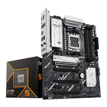 ASUS PRIME B840-PLUS WIFI ATX Motherboard with 6 Core AMD Ryzen 5 9600X Processor Bundle