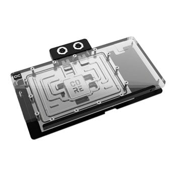 Alphacool Core GeForce RTX 5080 Astral GPU Water Block, Acrylic Cover, 4x G1/4", 11 RGB LEDs, Aluminium Backplate