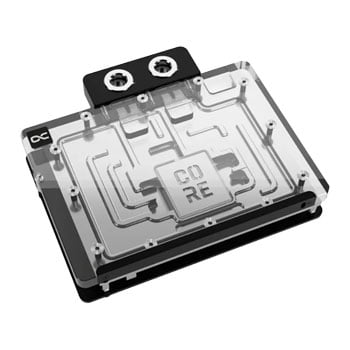 Alphacool Core RTX 5080 GameRock + Phantom GPU Water Block, Acrylic Cover, 4x G1/4", 8 RGB LEDs, Aluminium Backplate