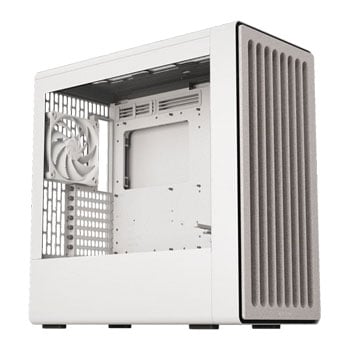 HAVN BF 360 FLOW Mid Tower PC Case w/ TG Window, White, 2x 180mm & 1x 140mm Fans, E-ATX / ATX / MicroATX / mITX