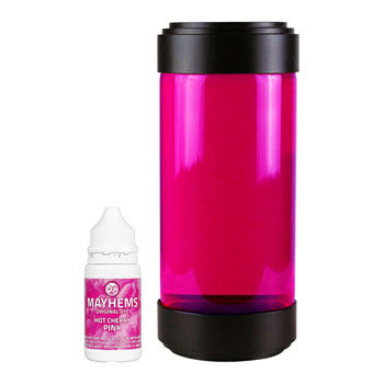 Mayhems 15ml Mayhems Hot Cherry UV, Pink, Non-Toxic, Dropper Bottle, for Custom Computer Water Cooling Systems