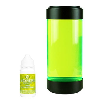 Mayhems 15ml Mayhems Laser UV, Yellow/Green, Non-Toxic, Dropper Bottle, for Custom Computer Water Cooling Systems
