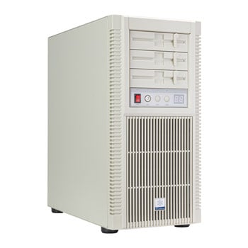 SilverStone FLP02, Mid Tower, Retro-Inspired, Turbo Button, Segment Display, 3x 5.25", 3x 120mm Fans, ATX / SSI-CEB