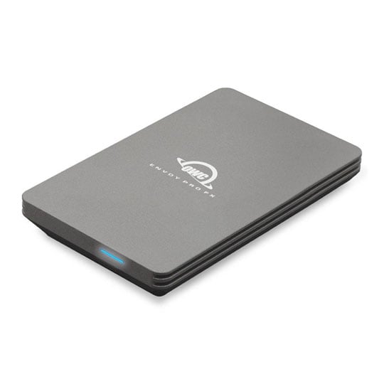 OWC - Other World Computing 4TB OWC Envoy Pro FX M.2 NVMe SSD to Thunderbolt 3 Storage Solution, Aluminium Design, Upto 40Gb/s Transfer Speed
