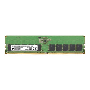 Micron 16GB (1x16GB) Micron DDR5 Server Memory, PC5-44800 (5600), ECC UDIMM, 1Rx8 , CAS 46, 1.1V