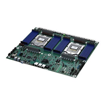 ASRock Rack TURIN2D24G-2L+/500W AMD EPYC 9004/9005 Series Motherboard, 2x SP5, DDR5, 20x MCIO Gen5/CXL, GbE, Proprietary