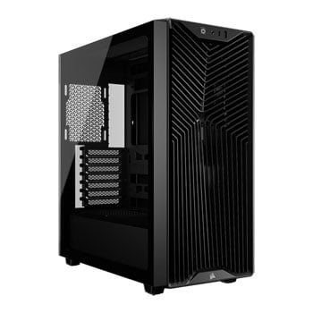 Corsair 3200D RS Chassis, Black, Mid Tower, 3 x RS120 Fans, USB-C / 3.5mm, ATX / mATX / mITX