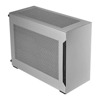 Lian Li A4-H2O X5, Silver, mini ITX Small Form Factor Chassis, Mesh Panelling, USB3.0, USB3.1 Type-C, PCIe 5.0 Riser