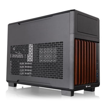 ThermalTake TR200 WS Chassis, Black, MicroATX Tower, 1 x 120mm Fans, USB-C / USB 3.0, mATX / mITX