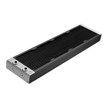 EK 480mm EK-Quantum Surface P480M Custom Cooling Radiator, Black, 44mm Thickness, 4x 120mm Fan Mounts, Copper, G1/4"