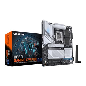 Gigabyte B860 GAMING X WIFI6E, Intel B860, LGA1851, DDR5, PCIe 5.0, 3x M.2, 2.5GbE, Wi-Fi 6E, USB 4.0, ATX