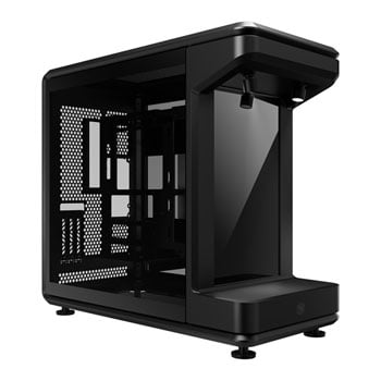 Cooler Master MasterFrame 360 Stage LCD Chassis, Black, Mid Tower, USB-C / USB-A, 3.5mm, Back-Connect, ATX / mATX / mITX