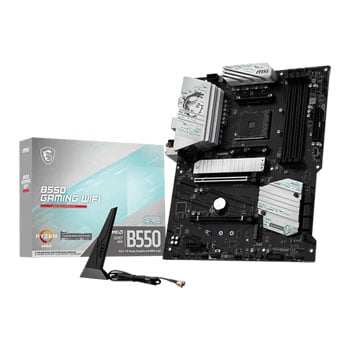 MSI B550 GAMING WIFI, AMD B550, S AM4, DDR4, PCIe 4.0, 2x M.2, GbE, WiFi5, USB 3.2 A+C, ATX