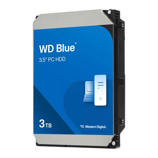 WD 3TB WD Blue WD30EZZX, 3.5” HDD, SATA III 6Gb/s, 5400rpm, 128MB Cache, OEM
