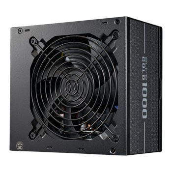 Cooler Master 1000W Cooler Master Elite Gold, Black, Full Modular, 80PLUS Gold, PCIe 5.1 / ATX 3.1, 83.3A, 120mm Fan PSU