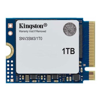 Kingston 1TB Kingston NV3 SSD, M.2 (2230), PCIe 4.0 (x4) NVMe, 3D NAND, 6000MB/s Read, 4000MB/s Write