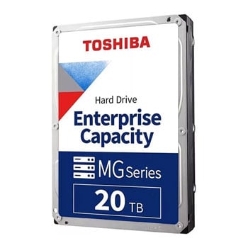 Toshiba 20TB Toshiba MG11ACA20TE Enterprise Hard Drive, 3.5", SATA III (6Gb/s), 7200rpm, 512E, 1GB Cache, OEM