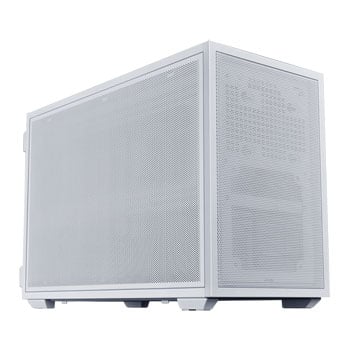 Lian Li B4-mATX Chassis, Small Form Factor, White, 2x 120mm Fans, USB-C / USB-A, 3.5mm, mATX