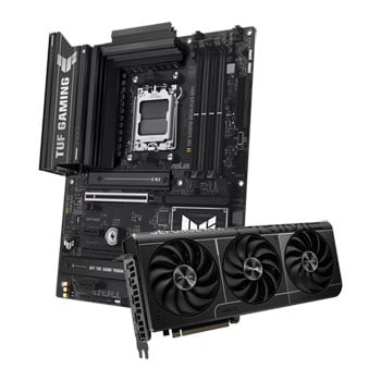 ASUS PRIME NVIDIA GeForce RTX 5080 OC Graphics Card with ASUS TUF GAMING B850-PLUS WIFI Motherboard Bundle