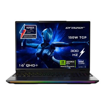 Medion 16" Medion ERAZER Beast 16 X1 Ultimate, QHD+, Core Ultra 9 290HX, 32GB DDR5, 1TB SSD, 16GB GeForce RTX 5080 , Win11 H