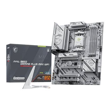 MSI MAG B850 GAMING PLUS MAX WIFI, AMD B850, AM5, DDR5, PCIe 5.0, 3x M.2, 5G/WiFi7, USB 3.2 A+C, AMD EXPO, ATX