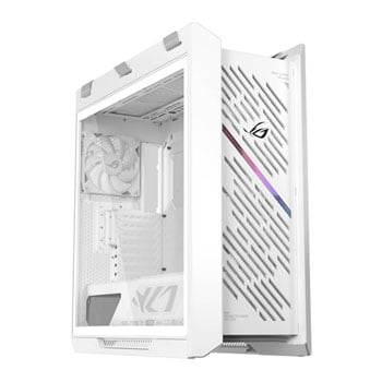 ASUS ROG STRIX HELIOS II Chassis, White, Mid Tower, 4x 140mm PWM Fans, USB 3.2 Gen2x2, E-ATX / ATX / mATX / mITX