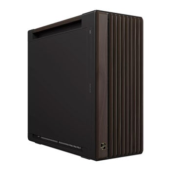 ASUS ProArt PA602 Wood Edition Modern Black Chassis, Mid Tower, 3x PWM Fans, USB 3.2 Gen 2, mITX / mATX / ATX / EATX