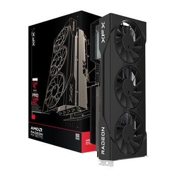XFX Swift Radeon RX 9070GRE Triple Fan Gaming 12GB GDDR6 Graphics Card, RDNA 4, 3072 Streams, 2790MHz Boost
