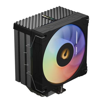 Valkyrie Surge SL125 Air CPU Cooler, Single Tower, Black, 4 Heatpipes, 1x 120mm ARGB Fan, Aluminium