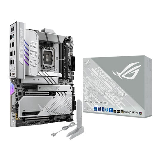 ASUS Refurbished ASUS ROG MAXIMUS Z890 APEX, Intel Z890, S 1851, DDR5, PCIe 5.0, 6x M.2, 5G LAN, WiFi7, TB4, ATX