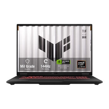 ASUS 18" ASUS TUF Gaming A18 FA808PP, WUXGA, AMD Ryzen 9 8940HX, 16GB DDR5, 1TB SSD, 8GB GeForce RTX 5070, USB 3.2