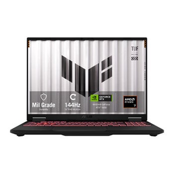 ASUS 16" ASUS TUF Gaming A16 FA608UHI, WUXGA 144Hz, AMD Ryzen 7 260, 16GB DDR5, 512GB SSD, 8GB GeForce RTX 5050, USB 3.2